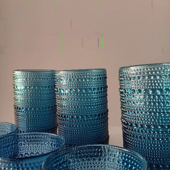 Fortessa Jupiter Beaded Hobnail Glass, 13 Ounce Iced | Ubuy